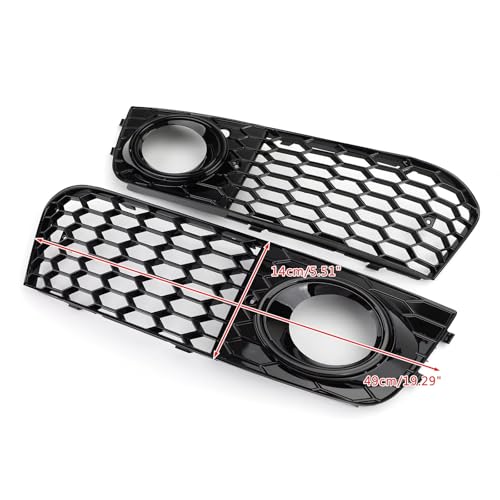 Rejillas de parachoques para A4 B8: el reemplazo OEM 8KD807682 exacto para luces antiniebla 4