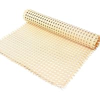 LANZLC Wiener Geflecht, Rattan Gurtband 35 x 300cm Schimmelfest, PE Wabengeflecht Stuhlflechtrohr, Wasserdicht Handgemachtes Rattan Kunsthandwerk Möbeldekoration für Möbel, Stühle, Schränke
