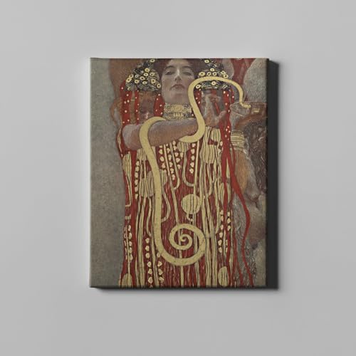 Gustav Klimt Hygieia Toile Galerie de Spiffing Prints, une impression d'art grand format