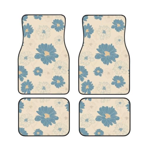 Alfombrillas para coche antideslizantes juego de 4 alfombrillas de neopreno lavable