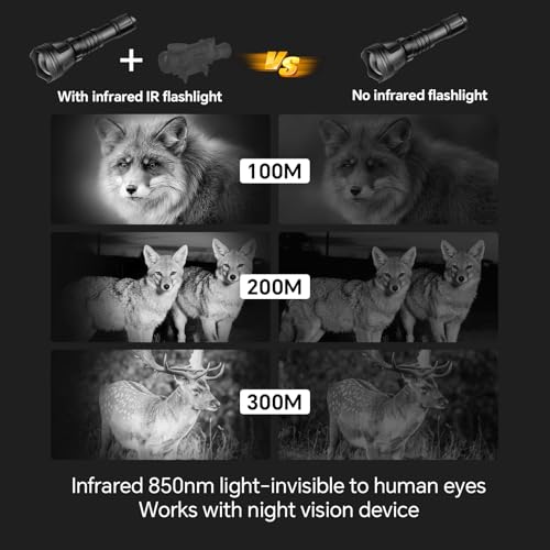 Image of KL52 MAX 850nm IR Illuminator for Night Vision Hunting