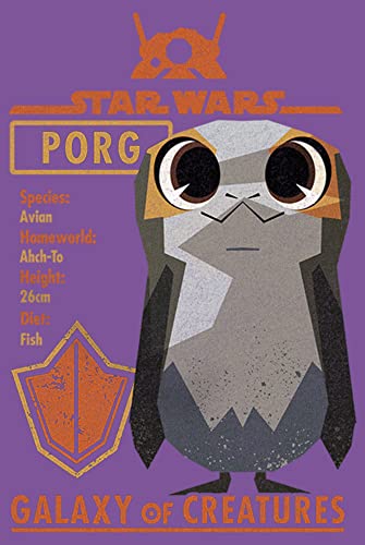 STAR WARS Galaxy of Creatures Georgie Porgie Girls Short Sleeve Tee Shirt2