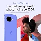 Google Pixel 10a – Sept Ans de mises à Jour et de Nouvelles fonctionnalités, Plus de 30 Heures d'autonomie, Coach Photo, Gemini Live, Sécurité Pixel – Noir Volcanique, 256GB - 4