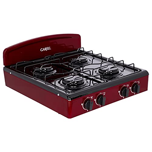 Opiniones de Parrilla de Gas 4 Quemadores Walmart disponible en línea para comprar. 46 GARELL | Parrilla de gas de mesa 4 quemadores color vino
