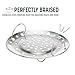 Goodful All-In-One Pot, Multilayer Nonstick, High Performance Cast Dutch Oven With Matching Lid, Roasting Rack And Turner, Made Without PFOA, Dishwasher Safe Cookware, 4.7-Quart, Graphite