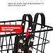 Shurhome Metal Bike Front Basket Hanging Hook Height Adjustable Quickly Release Hook Hanging Cargo Rack Hook for Bicycles Handlebar