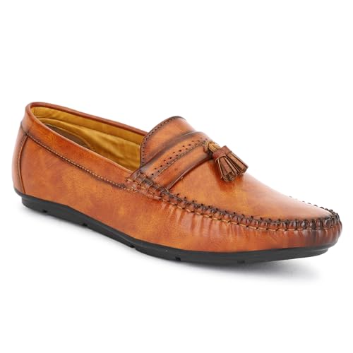 Image of Men's Stylish & Comfortable with Soft Cushioned Insole | Hand-Stitched Design for Trendy | Loafer for Men