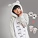 Costume Animale,Pigiama Dinosauro Per Bambini Autunnali E Invernali, Monopezzo Animale In Flanella Per Neonati-Il Mio Vicino Totoro (Invia Copriscarpe + Guanti)_120 Cm