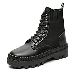 VLVWOGHNCZ Mens Boots Autumn Winter Leather Men Boots...