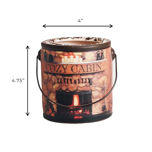 A Cheerful Giver - Cozy Cabin - 20oz Scented Candle Jar - Farm Fresh - 95 Hours of Burn Time, Candles Gifts for Women