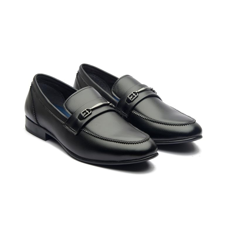Image of Michael Angelo Mens Ma-2205 BlackMoccasin
