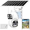 GENBOLT 4G LTE Solar Security Camera Outdoor - Wireless Cellular CCTV With 15600mAh Battery No WiFi Needed