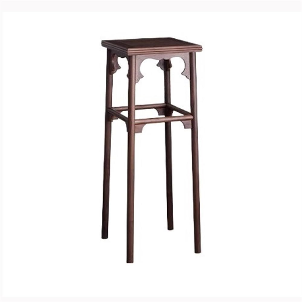 ZENY896V Home Chinese Simple Black Walnut Bonsai Stand, Living Study Tea Room Flower Table Decor