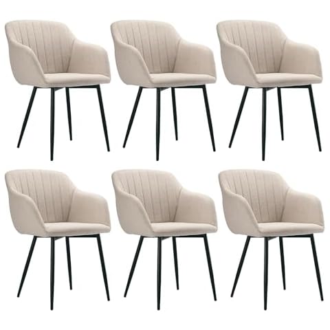 Chaises Goeurvant Beige avec Accoudoirs Cover