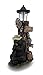 Lazy Days of Summer Black Bear and Friends LED Solar Lantern Welcome Sign