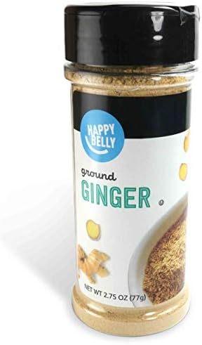 Amazon Brand - Happy Belly Ginger Ground, 2.75 ounce (Pack of 1)
