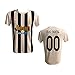 Maglia Replica Calcio BIANCONERA Home Ufficiale Autorizzata Nome Numero Personalizzata Personalizzabile F.C. Juv JUVENTU 2022 Chiesa MORATA Dybala DELIGT BONUCCI Adulto Bambino