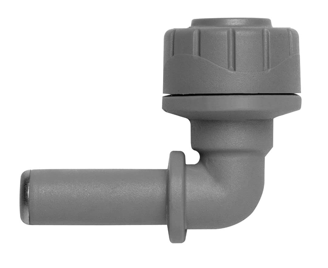 Polyplumb Grey 10Mm Spigot Elbow - Pb1010