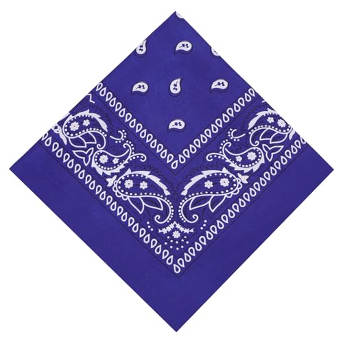 Aomig Pañuelos Cabeza Mujer, Pañuelo Pirata con Diseño Único Estampado, Bandana Hombre de Moda y Deporte, Pañuelos de Colores Unisex para Cuello, Cabeza, Muñeca, Adultos y Niños, 54 X 54 cm