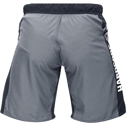 Image of Hardcore Training Fight Shorts Recruit Black Green Red Purple Blue Men's Boxing MMA BJJ Grappling Kickboxing No Gi