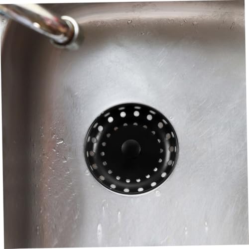 Colador para fregadero de acero inoxidable negro miniatura 5
