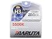 Produktbild MARUTA SUPER WHITE H3 55W Halogenlampe Nebelscheinwerfer Tagfahrlicht 5500K Xenon-Effekt Quarzglas ECE (E4)