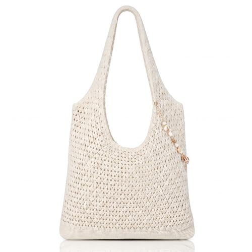 Bolso de Playa de Crochet para Mujer miniatura 1