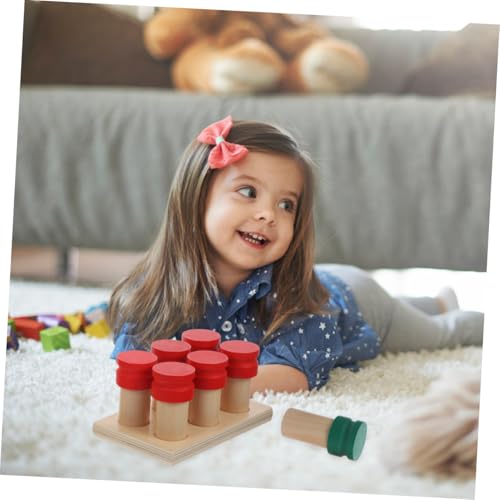 Jouet Parfumé pour Bébé Montessori POPETPOP en Bois Boîte Sensorielle Éveil - 7