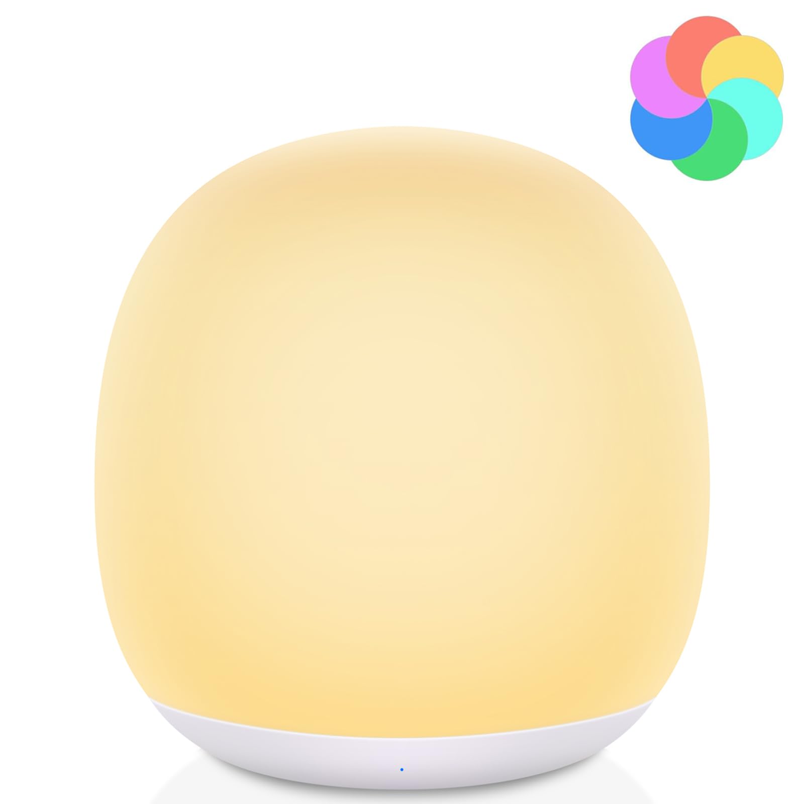 Tyute Baby Night Light with 8 RGB Colors
