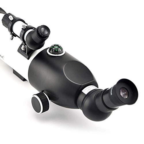 Telescopio monocular astronómico refractor portátil con trípode para niños y principiantes miniatura 3