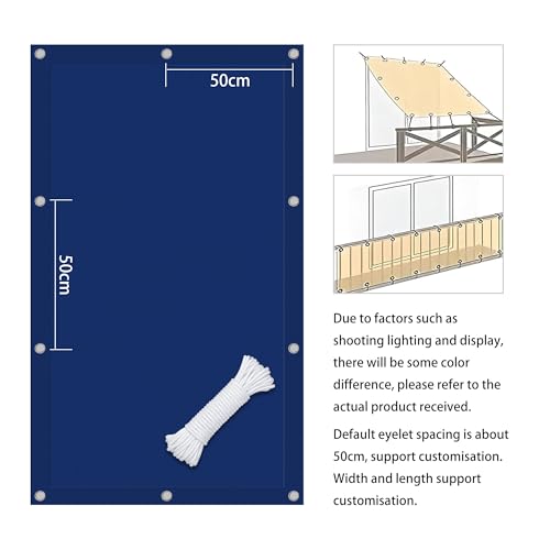 Voiles d'ombrage imperméable 2x4 m pour bloquer la chaleur du patio - 7