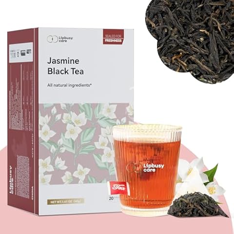 LIPBUSY CARE Jasmine Black Tea Bags Cover