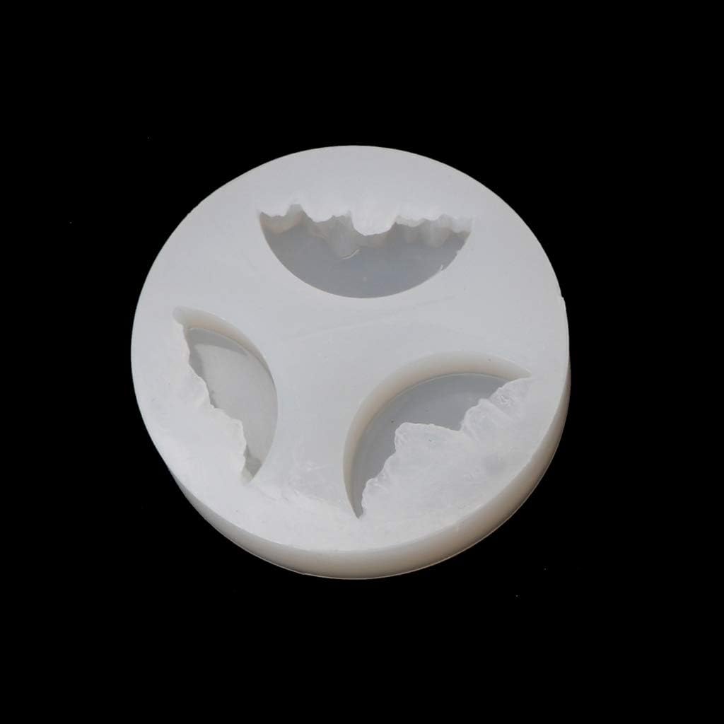 1pc Resin Jewelry Casting Molds Silicone Mold for Resin DIY Snow Mountain Mold Micro Landscape Epoxy Resin Molds