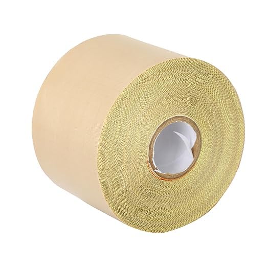 Adhesive Teflon Tape Roll For Packaging of Sealing Machine Spare Parts | Adhesive, Heating, Heat Masking, Industrial Coated Glass Tape Pack of 1 (3 inch)-image-38