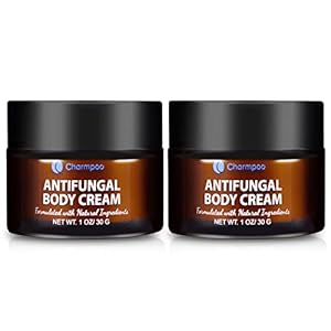 Anti Fungal Skin Cream, Antifungal Cream, Athletes Foot Treatment, Athletes Foot Cream, Jock Itch Treatment for Men, Ringworm Antifungal Cream, Eczema Cream and Anti Fungal Cream for Skin- 2 Packs