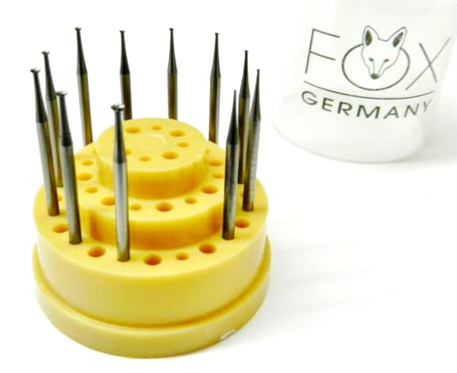 Wheel Burs Fox Jewelers Bur Set Fig 2 Fox Jewelry Burs Rotary Tool Bits 006-023