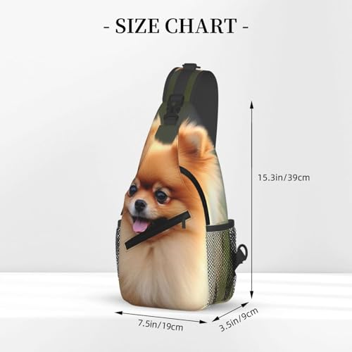 Mochila cruzada deportiva para hombres y mujeres miniatura 3