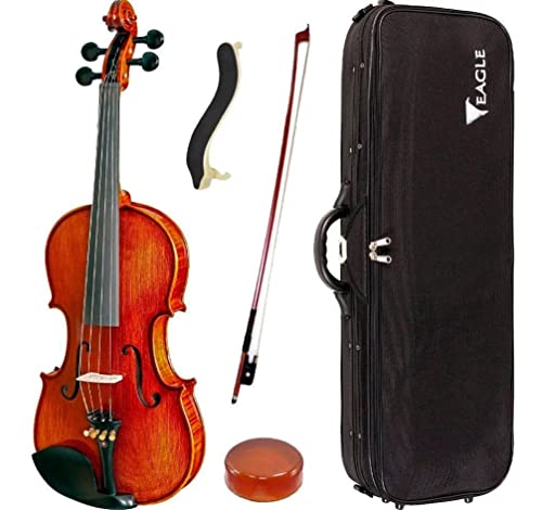 Qual o Melhor Violino para Iniciantes de 2025? Melhores Ranking 5 Violino Eagle Vk544 4/4 Envelhecido Com Case, Breu E Arco