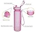 Brimma Premium Sports Water Bottle with Leak Proof Flip Top Lid - Eco Friendly & BPA Free Tritan Plastic - Must Have for The Gym, Yoga, Running, Outdoors, Cycling, and Camping