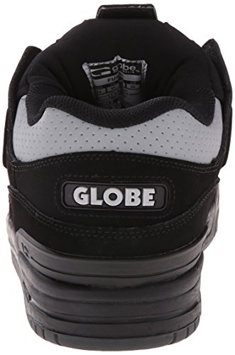Image of Globe Mens Fusion Skate Shoes, Black /Night /Silver, 6 M US