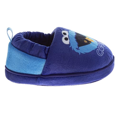 Sesame Street Slippers for Girls and Boys - Elmo Cookie Monster Abby Big Bird Oscar the Grouch Slipper House Sandals (sizes: 5-10 Toddler / 11-1 Little Kids)2