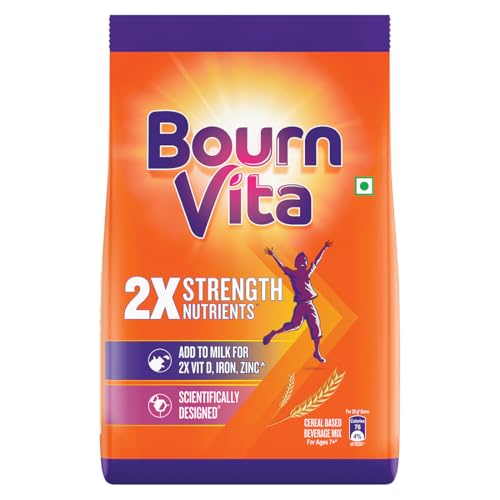 Cadbury Bournvita Chocolate Health Drink, 750 g Pouch