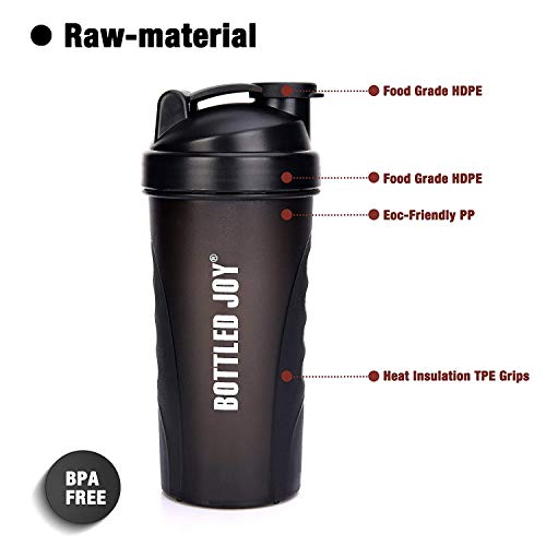プロテインシェイカー|付属のサプリケース 3段 | 29oz 800ml