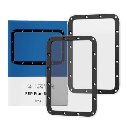 �A�b�v�O���[�h���ꂽFEP�t�B���������o�b�g�A�N�Z�T���[2/5�AAnycubic Photon Mono 2/Mono 4 UV LCD 3D�v�����^�[�ƌ݊�������A�����������ߗ������t�B����(2pcs)