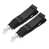 NULYLU バイオリンケース紐金属製バックル付 快適ショルダーパッド 楽器収納バッグベルト調節可能 持ち運びやすい演奏用アクセサリー 2個