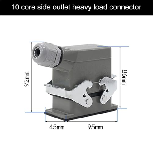 Conector industrial pesado HDC-HE-10 500V 16A miniatura 6