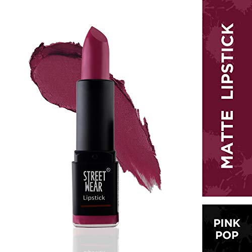 Image of Street Wear Matte Lipstick, Pink Pop, 4.2g