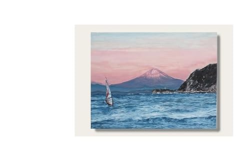 油絵でのある風景画を描きます(33×24cm)