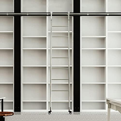 Rail rond pour bibliothèque roulante en acier robuste de 340 cm de qualité supérieure