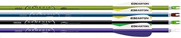 Easton Genesis V2 Arrows Blue/Green/Orange 1820 72 pk.
